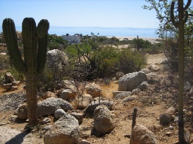 View from lower Casita